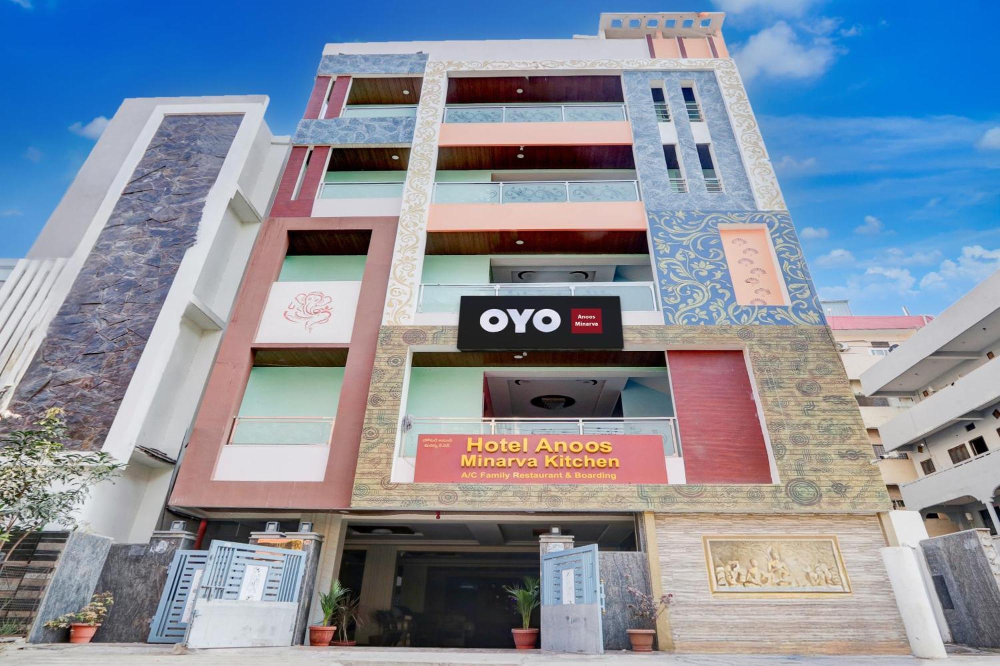 Hotel O Anoos Minarva حيدر أباد المظهر الخارجي الصورة